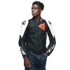Dainese SPORTIVA sportovní kožená bunda černá/bílá vel.46